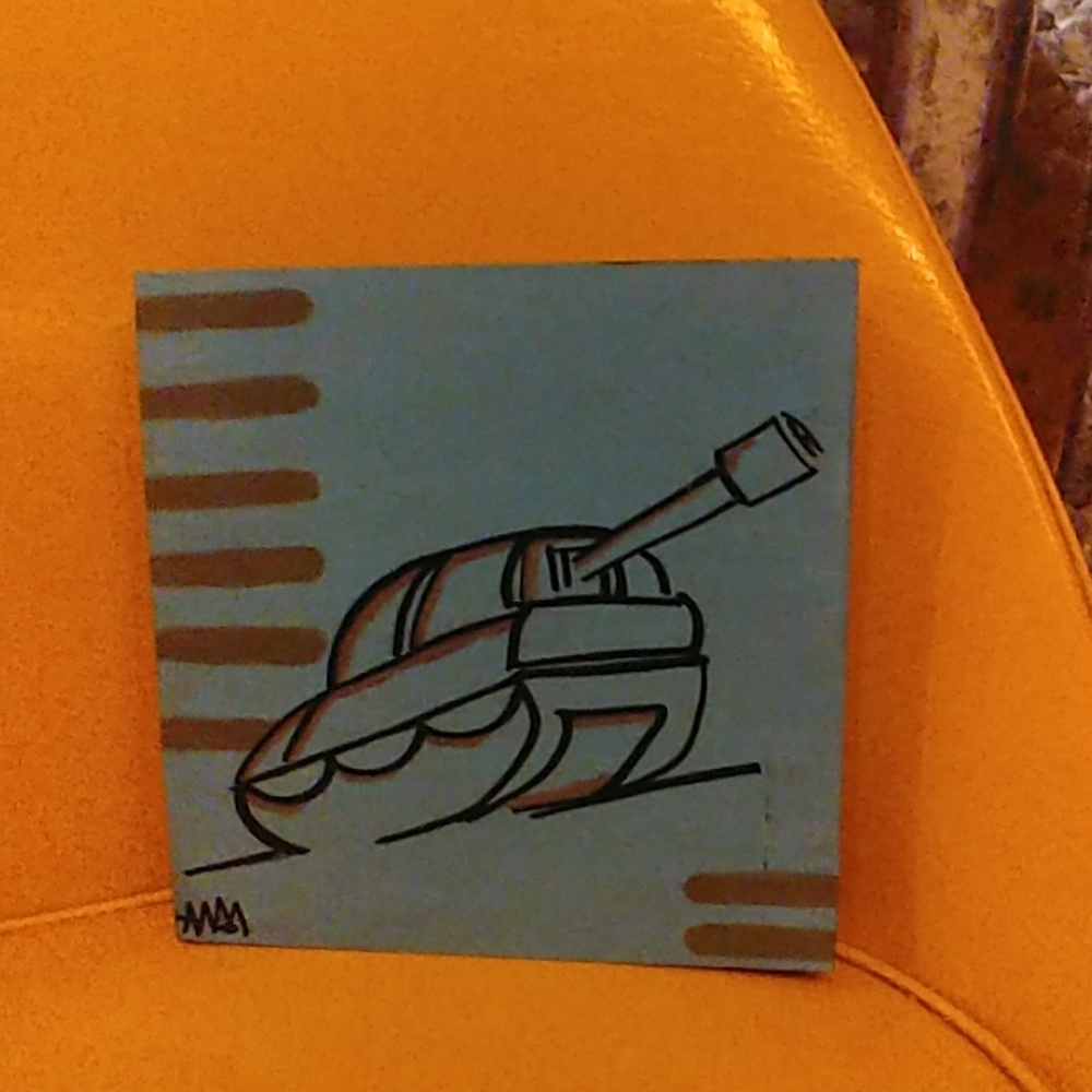 Original Artwork, Tank